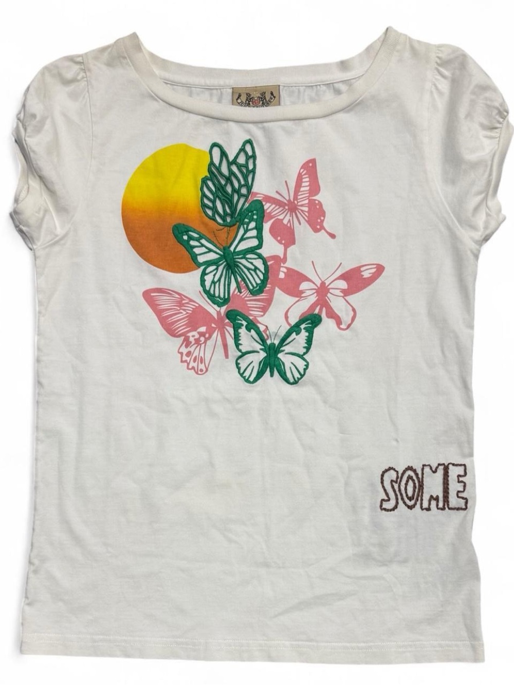 Y2K Juicy Couture Some Like It Juicy T Shirt Medium
